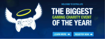 Extra Life: “Play Games. Heal Kids.”