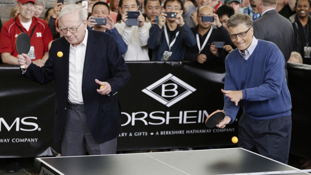 Warren Buffett and Bill Gates