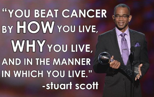 Stuart Scott Fought Like Hell to Help End Cancer
